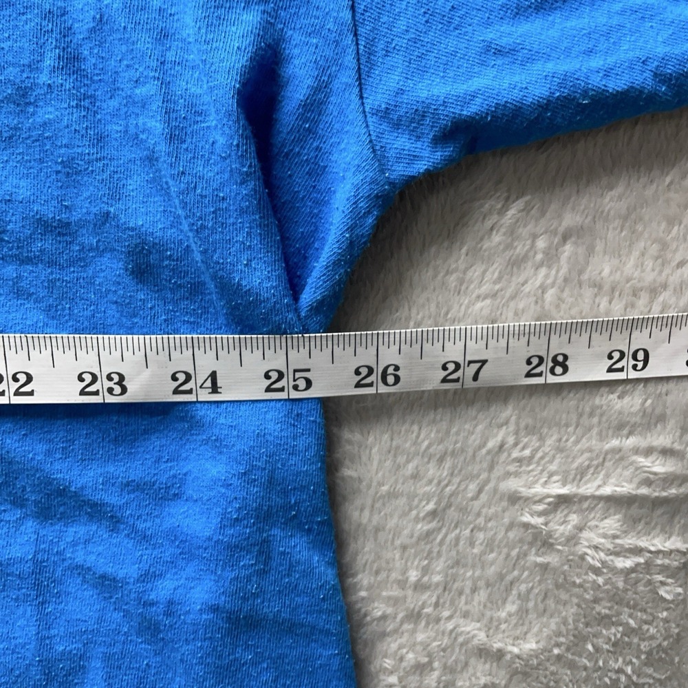 Vintage Grandma's Guardian Angels T-Shirt XXL Blue 90s Single Stitch Angel - Picture 11 of 12